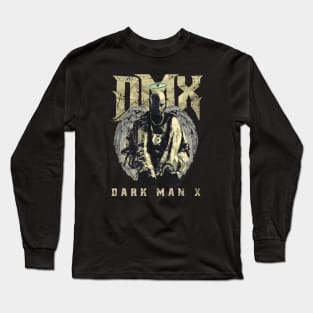 RIP THE LEGEND DARK MAN X- DMX Long Sleeve T-Shirt